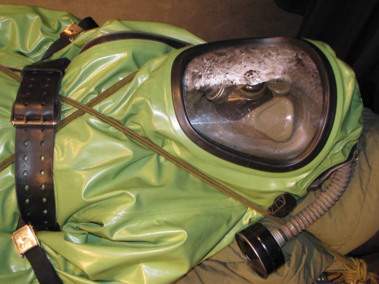 rubber10:  irelandbiker:  whipman-andy:  My husband….”steaming” in a triple