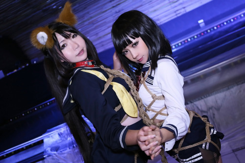 Cute Cosplay GIrl Higurashi Rin & Higurashi Ran (Kitsune-Chan 2) 1-12