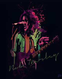 paysr:  New Art  Bob Marley by: PAYSR 