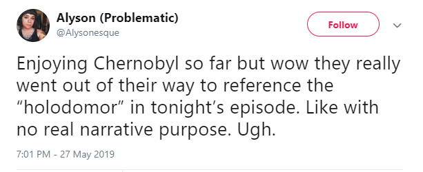 metalgirlysolid:  wheel-skellington:  🤡  This marxist chick is really enjoying a show that showcases exactly how corrupt and selfish the government of the Communist Soviet Union was. 