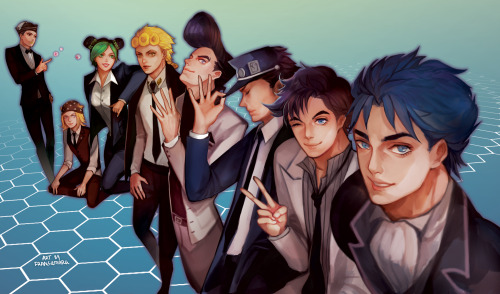 jojo group photo!heading to a party or somethin