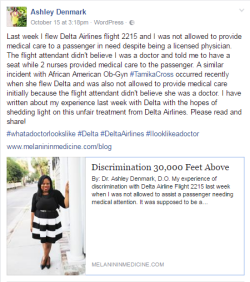 Blackmattersus:    Delta Airlines Refused To Allow Another Black Doctor To Assist