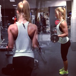 fitgymbabe:  Fit Gym Babes On FacebookInstagram: