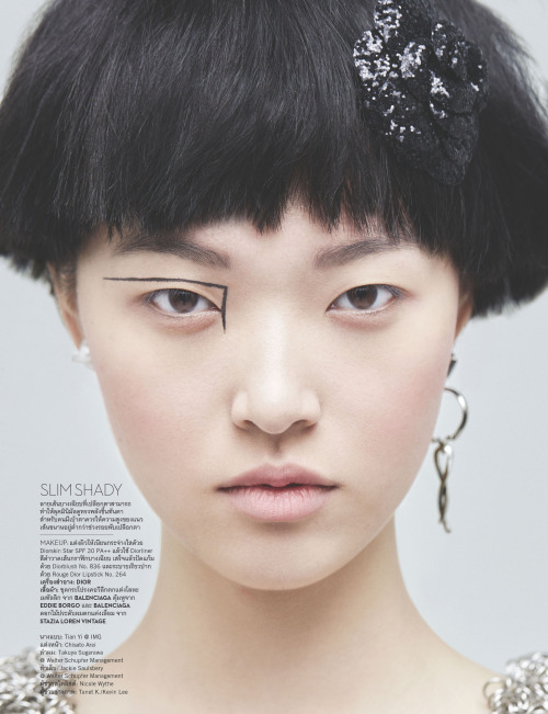 Check out the November 2015 Issue of Vogue Thailand with hair by Takuya Sugawara &amp; manicures by 