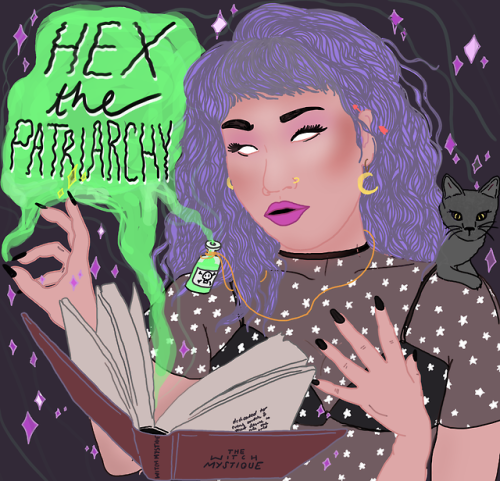 Hex the Patriarchy Art by Liberal Jane 