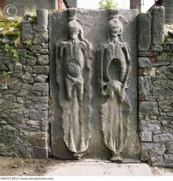 themacabrenbold:Cadaver gravestone, cemetery of St. Peter’s Church, Drogheda, Co Louth, Ireland