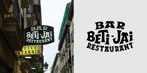 NortasunaThis project is a collection of Basque lettering found in commercial signs of restaurants and shops of San Sebastian’s old town.
The ubiquitous lettering is part of the urban landscape of many Basque towns. Inspired by ancient stone...