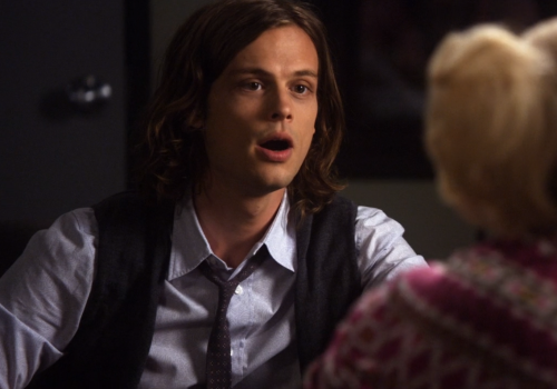 Spencer Reid Looking Shocked/disgusted
