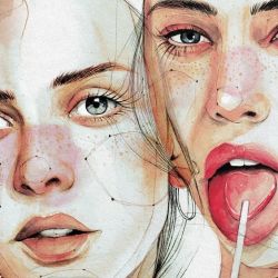 genterie:  Watercolors by Ana Santos