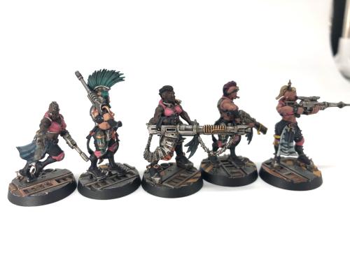 My first 5 Eschers for my new gang, The Sisters of Mercy.