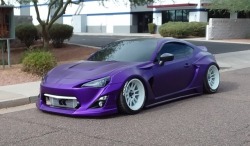 justneedsalittlework:  Very purple Hyundai FRS (or Subaru BRZ, not positive) spotted in Phoenix, AZ.