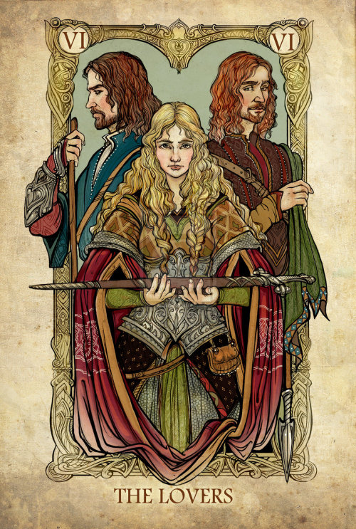 LOTR Tarot &frac12; by Sceith