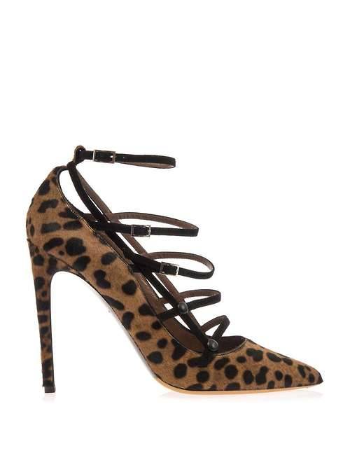 High Heels Blog Josephina leopard calf-hair pumpsShop for more Shoes on… via Tumblr