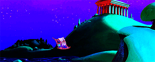 rubyslucas:  aladdin trivia: 2/12“aladdin throws an apple to jasmine several times