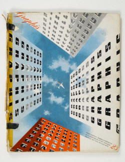 design-is-fine:  Joseph Binder, cover artwork for Graphis magazine, 1948. USA. Herb Lubalin Study Center / flickr