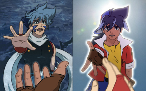 Beyblade week: Day 1 - Firsts The 1st time Kai reached out for help he received itFor @beybladeweek2