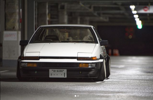 radracerblog: Toyota Trueno Coupe Ae86@atsushi_80