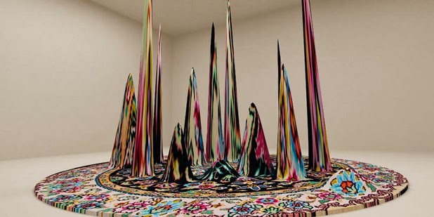 culturenlifestyle:  New Psychedelic Rugs From Traditional Azerbaijani Textiles by Faig