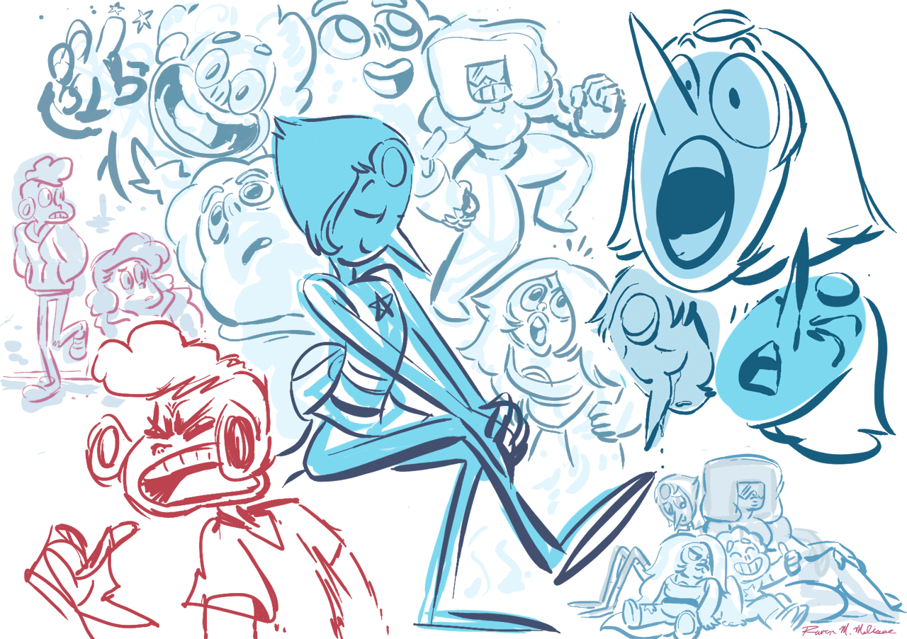 raveneesimo:  Welcome to Steven Doodleverse.Here are… some doodles.