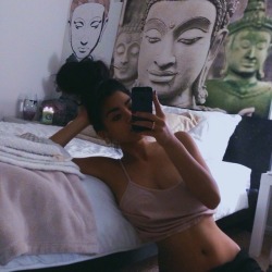 As a buddhist I&rsquo;m digging the artwork in the background and the masterpiece sitting on the floor