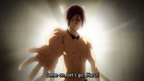 nenufair:We all know that Haru is Rin’s shiningbutdo you knowwho else shinesaccordingto the other’seyes?Exactly.