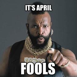 laughhard:  It’s April Fools