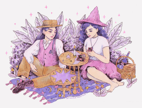 amandaherzman: divination picnic