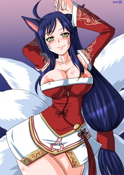 sexybossbabes:   Ahri - League of Legends babe - PART 3 http://sexybossbabes.blogspot.de/