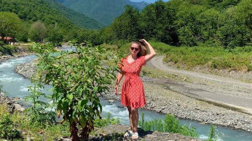 Mountain river in Kakheti, Georgia (source) Watch the full video from our Kakheti trip