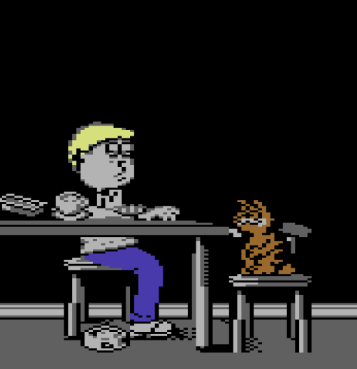 ttlynotagastya:vgjunk:Just look how soul-crushingly depressing Garfield: Big Fat Hairy Deal for the 