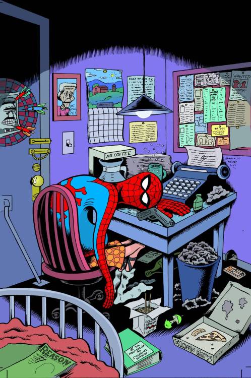 Megalomaniacal Spider-man by Peter Bagge (2002)