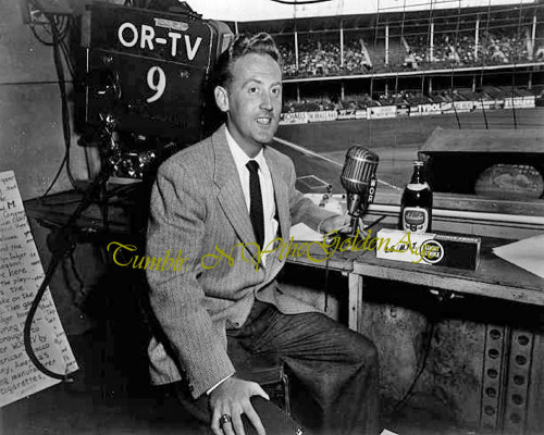 newyorkthegoldenage:  One of the last remaining links to the Brooklyn Dodgers broke yesterday when Vin Scully died at the age of 94. He joined the team in 1950 as a radio announcer and later made the transition to television. Just 22 when he started,