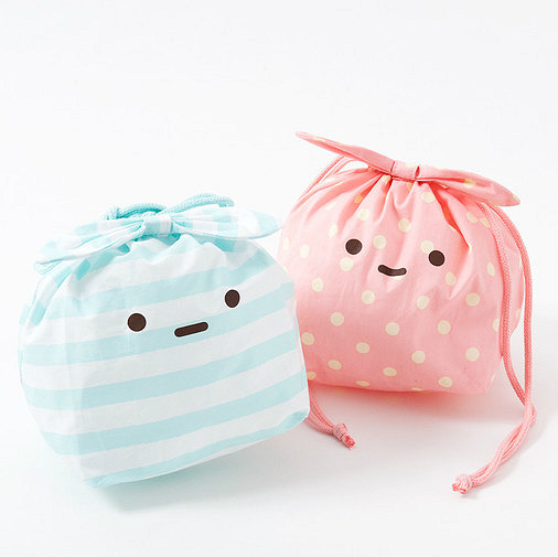 Sumikko Gurashi Furoshiki Drawstring Bags (sign up to get a $5 coupon) 
