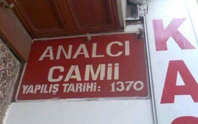 ANALCI
YAPILIŞ TARİHİ:
1370