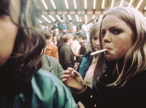 High school girl in Amsterdam – Ed Van Der Elsken – 1975