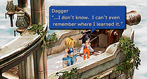 placeofmemory:“U-Um… Th-That song… Were you singing it in the Village of Dali?”“…Yes. So, you were u