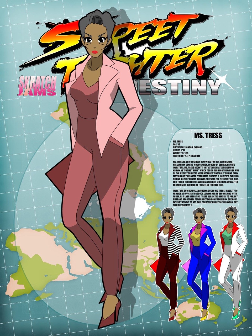 6887:  Ms. Tress Age: 53 Birthplace: London, England Height: 5&quot;11 Weight: