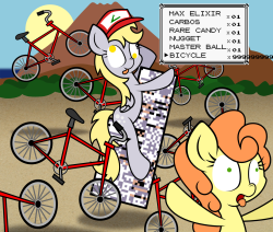 paperderp:  The vicious cycle of derp by Xylophon☆  xD! Oh Derpy &lt;3