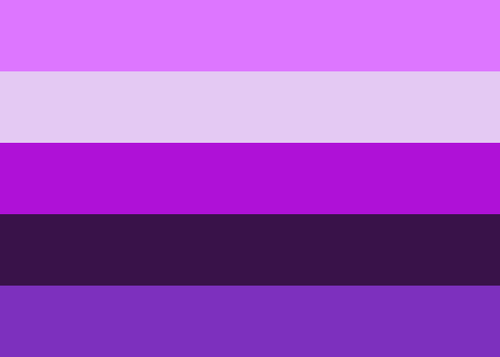 pridesthetic: Purple Miscellaneous Gender Flags  Genderfluid | Agender | Bigender Demigirl | De