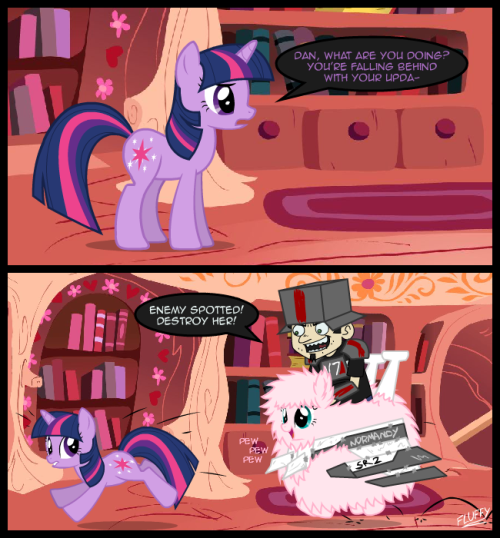 dan-vs-fim:  Remember when video games? Those were pretty neat.  >w<!
