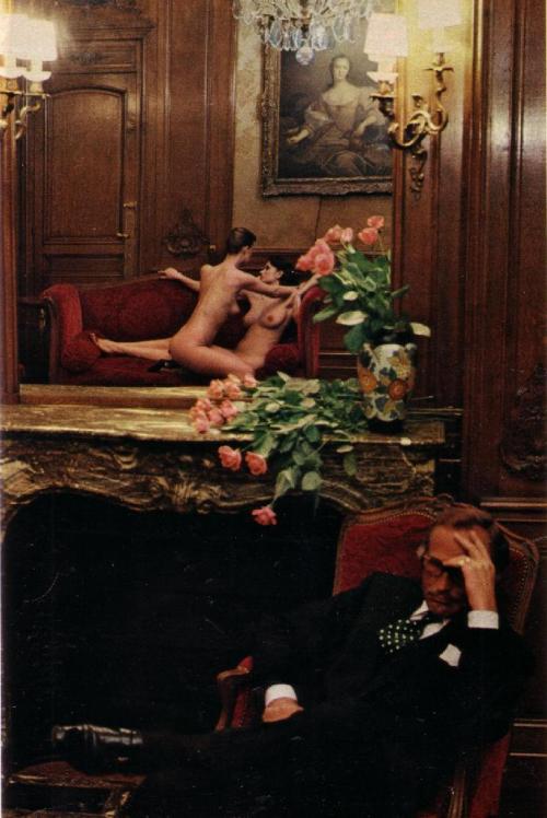 classypics: Hotel Suite III, Paris 1977 by Helmut Newton.