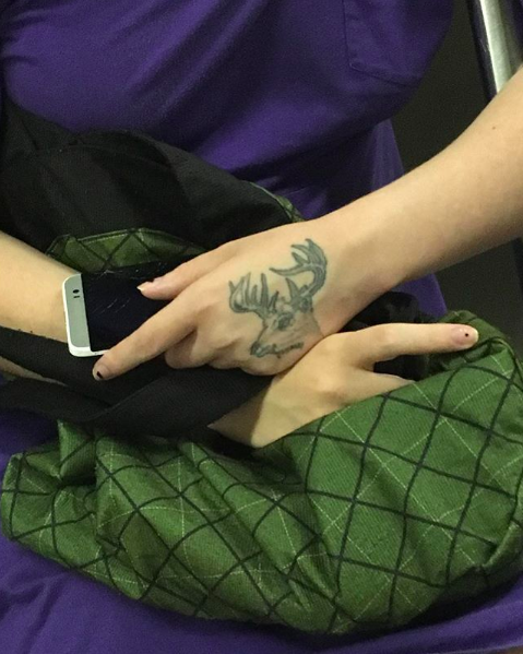 Porn Pics lovingon:subwayhands + tattoos