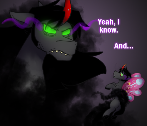 ask-king-sombra:Behold, behold…….>>