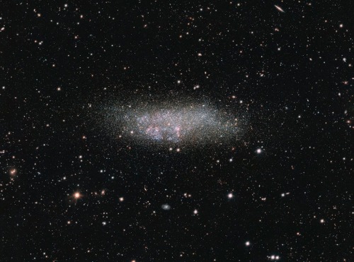 Wolf-Lundmark-Melotte : Named for the three astronomers instrumental in its discovery and identifica