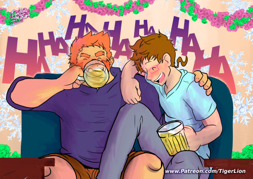 tigerlion-moikana:  SUAVE X RUDY - MERRY CHRISTMAS patreon.com/tigerlion  My dream man