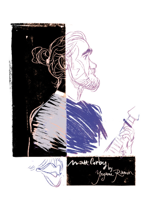 The new album of Matt Corby “Telluric” is just great - So i completly go for some roughy sketch - Ma