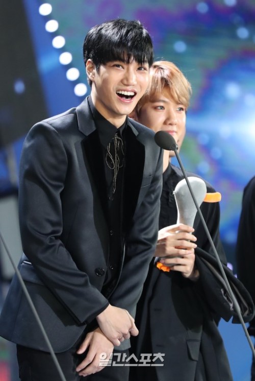 dailyexo: Kai - 170114 31st Golden Disk AwardsCredit: Ilgan Sports. (제31회 골든디스크 어워즈)