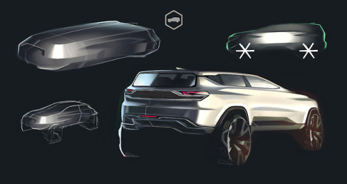 auto-design-pioneers:Jeep Cherokee by Ivan Palacios.