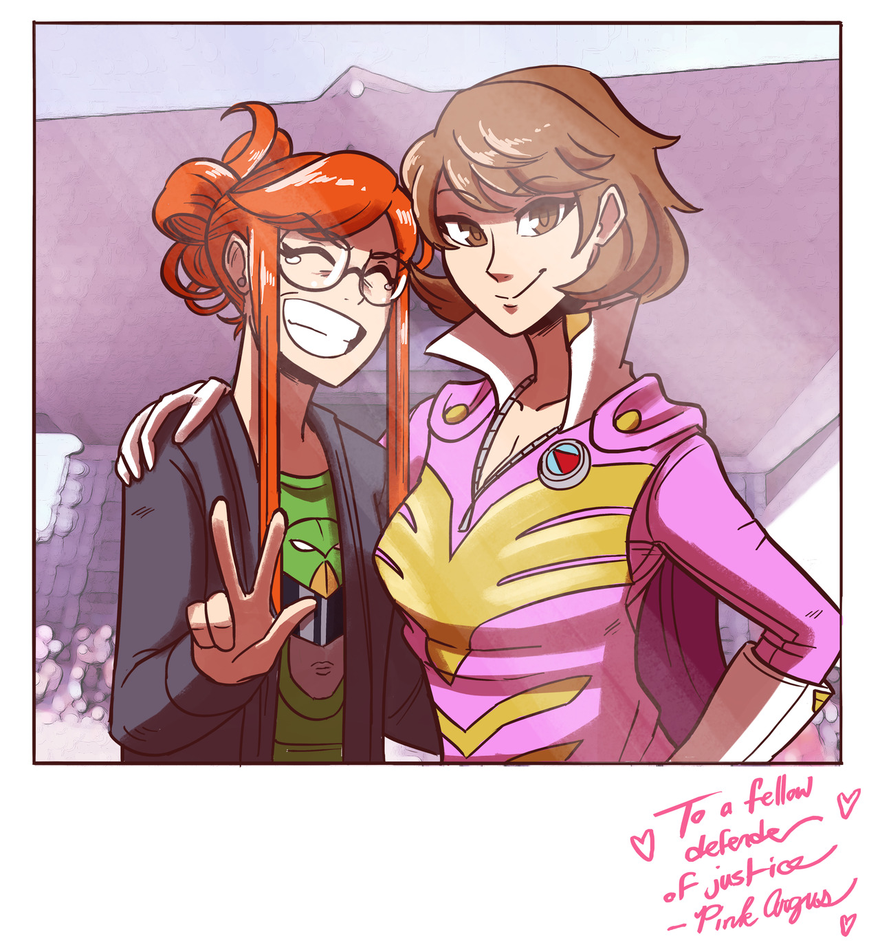 scruffyturtles:   “After I lost my parents…and Futaba lost Wakaba, she was in