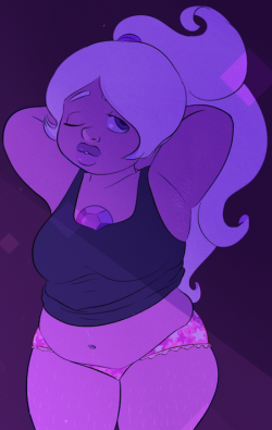 passionpeachy:  she is fat, she is purble,